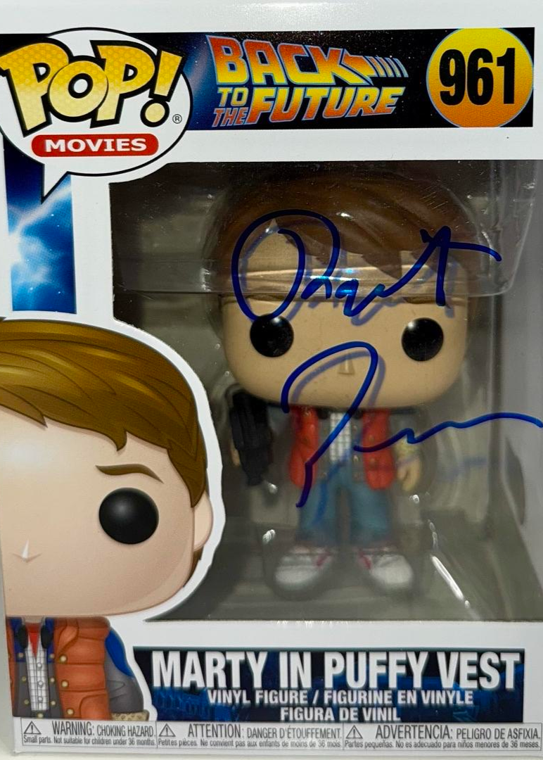 Robert Zemekis Signed Funko Pop #961 (Back To The Future) *VERY RARE* - Beckett COA